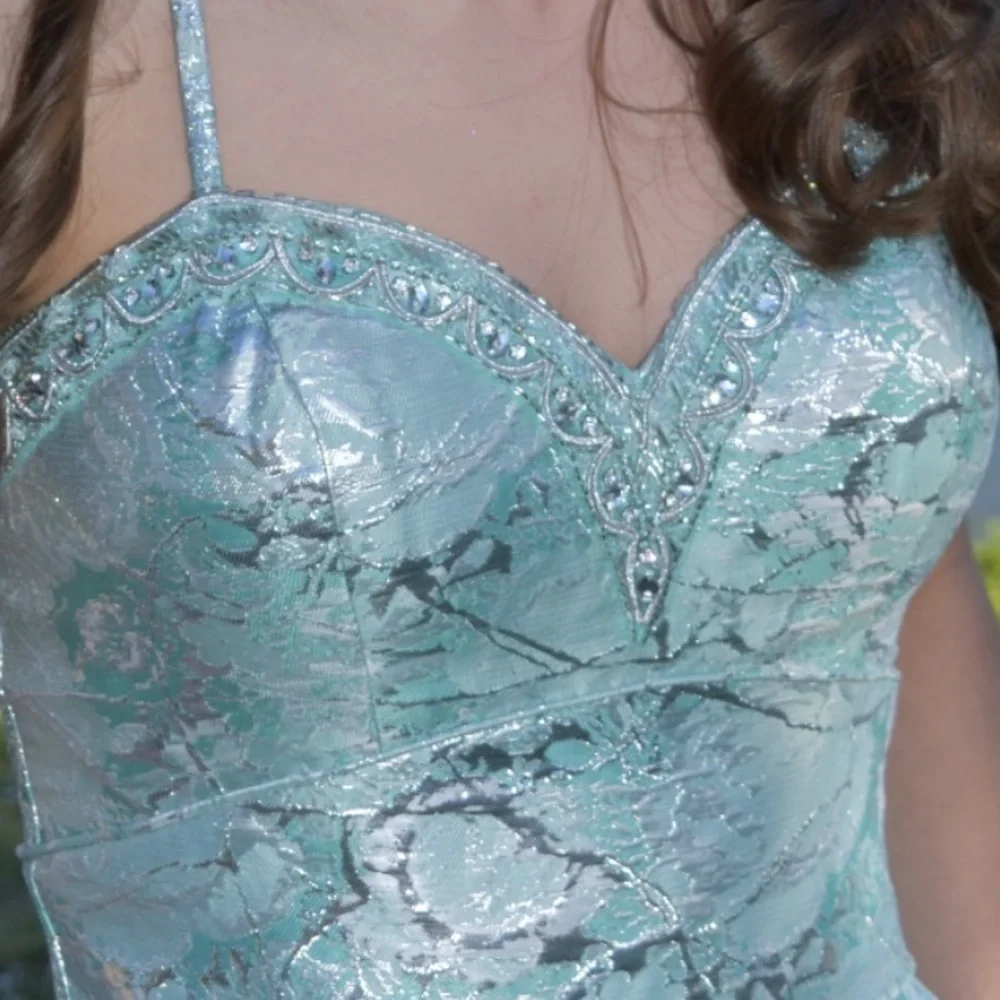 Blue Prom Dress - Picture 4 of 6